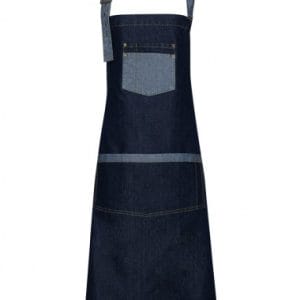 Ποδιά Barista Ολόσωμη Δίχρωμη Denim DOMAIN MAX - DX Print