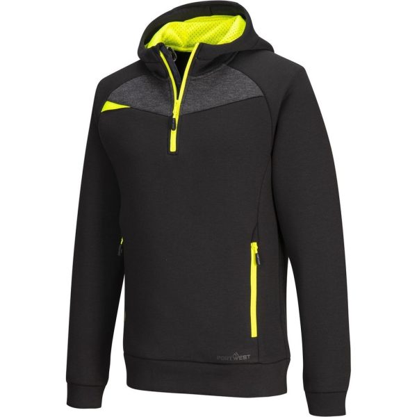 Φούτερ Εργασίας με κουκούλα PORTWEST DX4 Quatrer Zip - Image 2